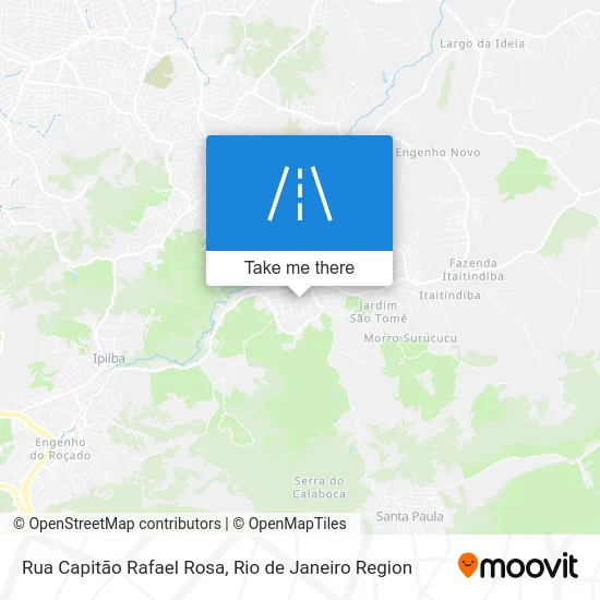 Rua Capitão Rafael Rosa map