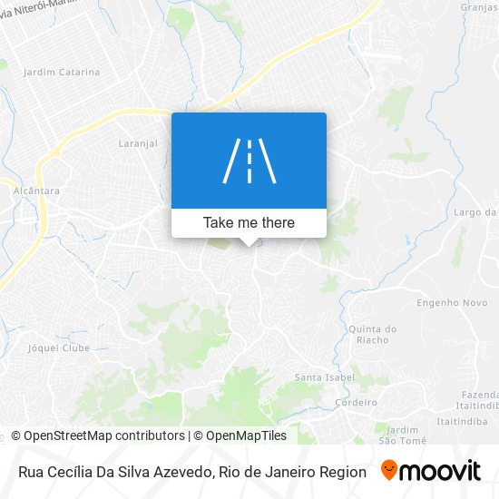 Rua Cecília Da Silva Azevedo map