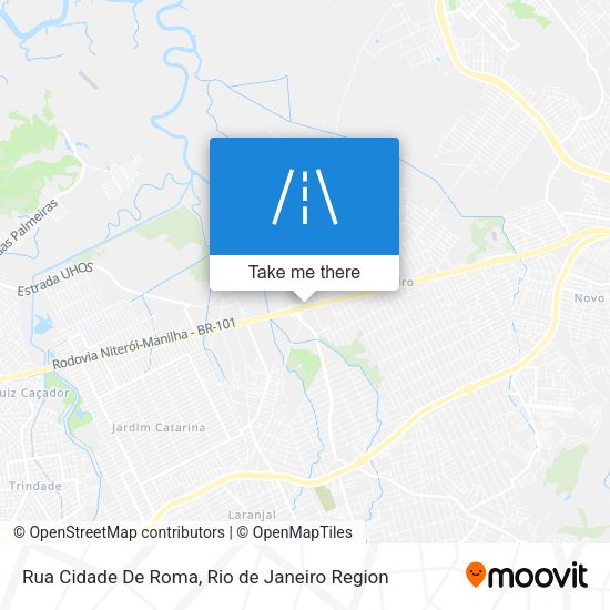 Rua Cidade De Roma map