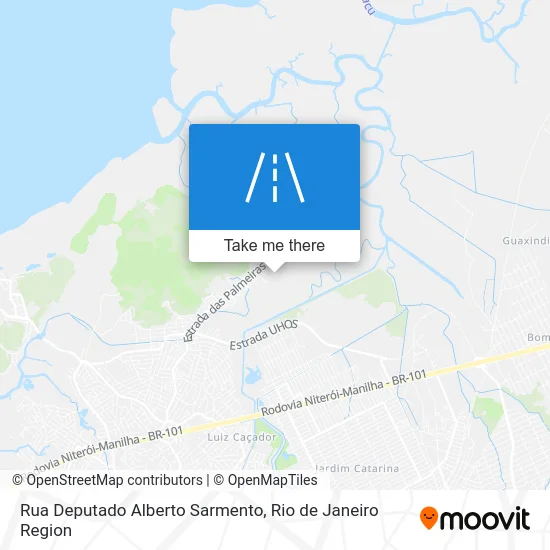 Rua Deputado Alberto Sarmento map