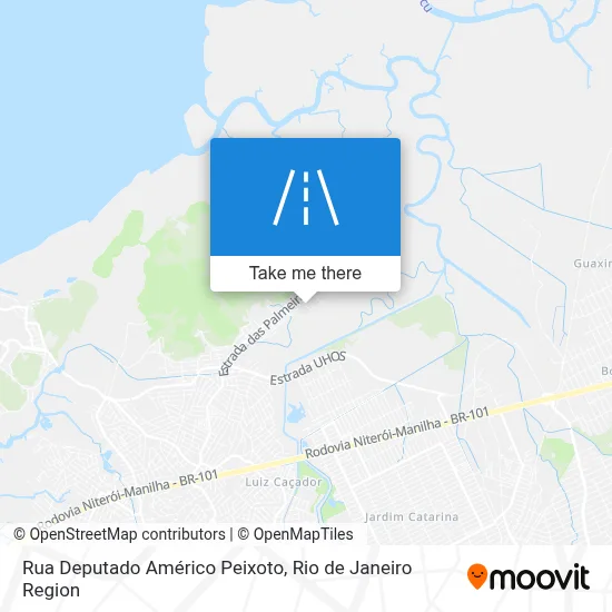 Rua Deputado Américo Peixoto map