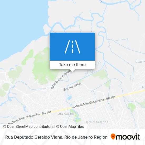 Rua Deputado Geraldo Viana map