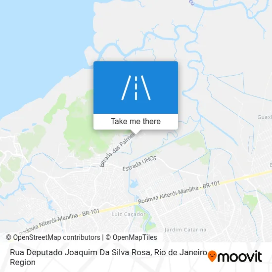 Rua Deputado Joaquim Da Silva Rosa map