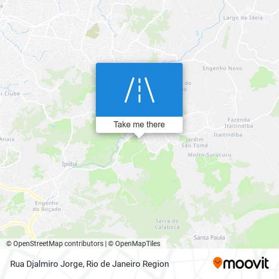 Rua Djalmiro Jorge map