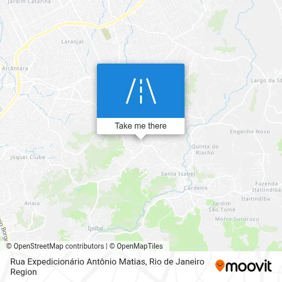 Rua Expedicionário Antônio Matias map