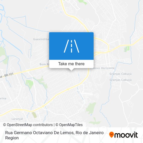Rua Germano Octaviano De Lemos map