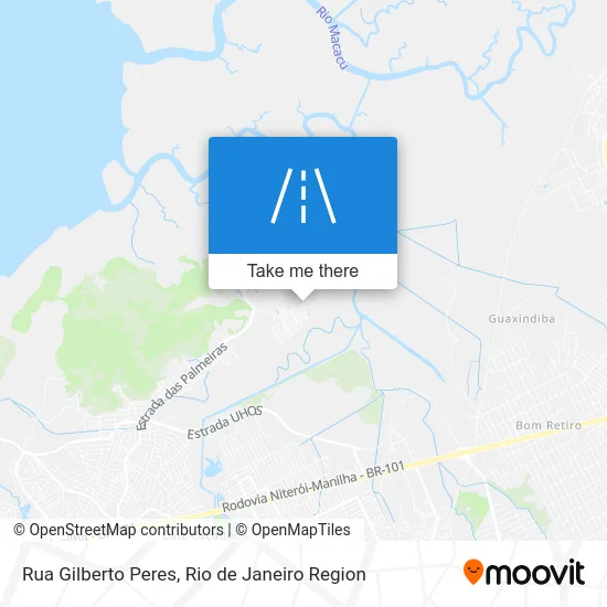 Rua Gilberto Peres map