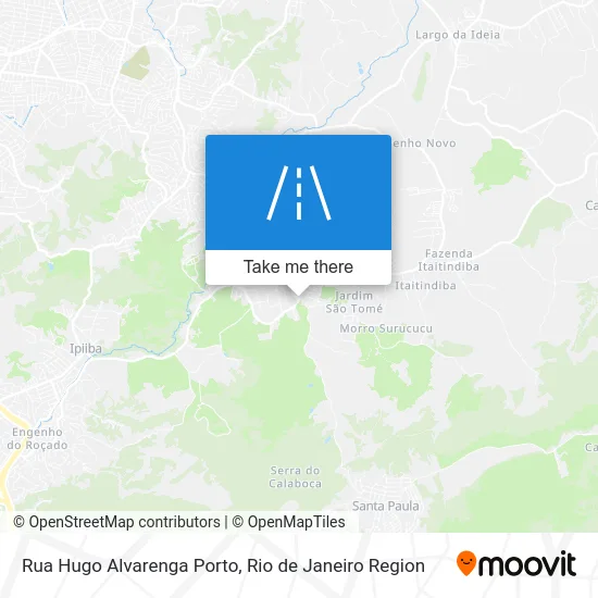 Rua Hugo Alvarenga Porto map