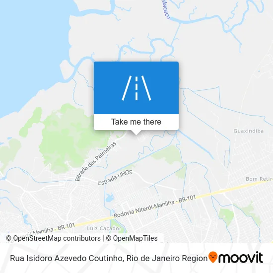 Rua Isidoro Azevedo Coutinho map