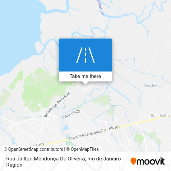 Rua Jailton Mendonça De Oliveira map