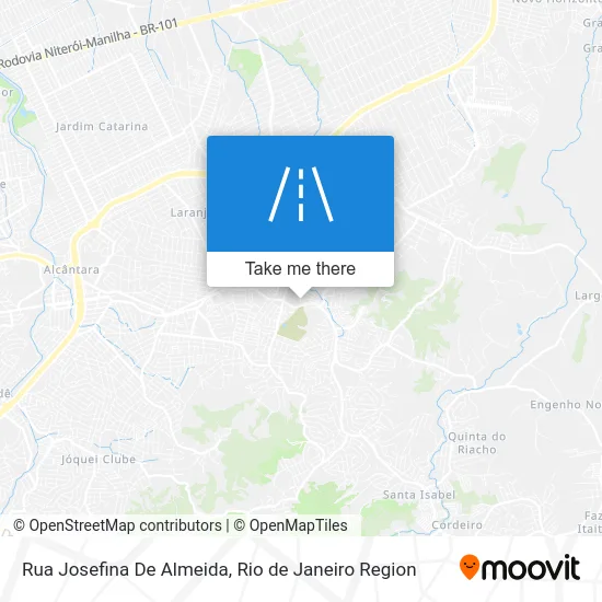 Rua Josefina De Almeida map