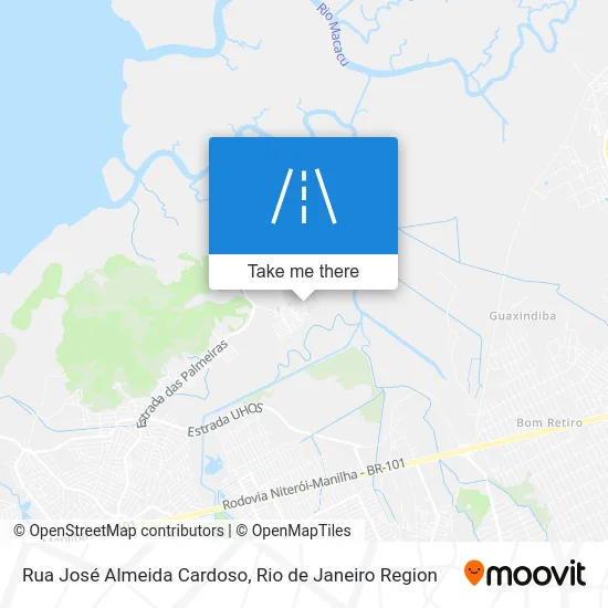 Rua José Almeida Cardoso map