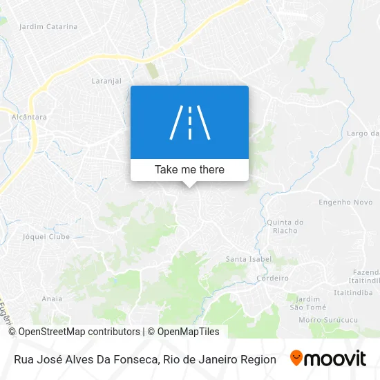 Rua José Alves Da Fonseca map