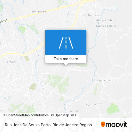 Rua José De Souza Porto map