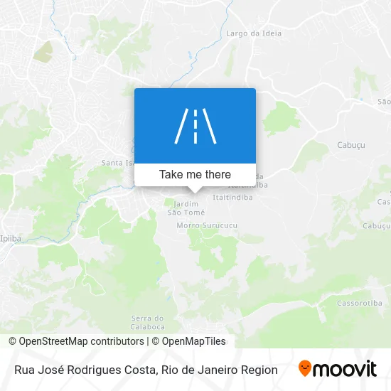 Rua José Rodrigues Costa map