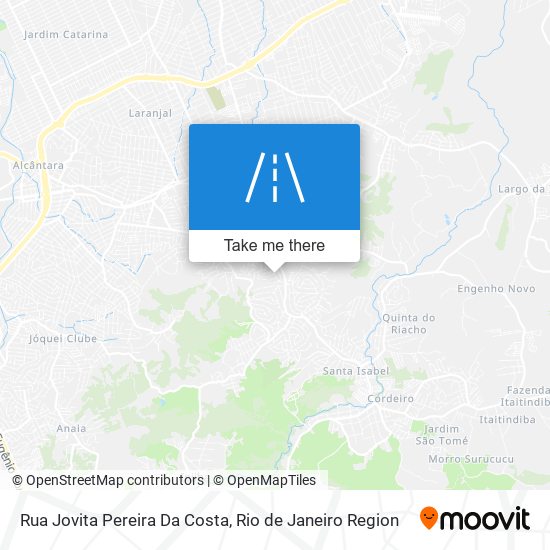 Mapa Rua Jovita Pereira Da Costa