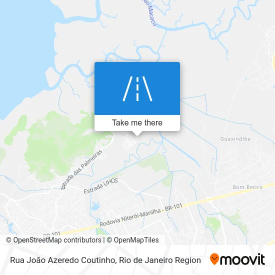 Rua João Azeredo Coutinho map