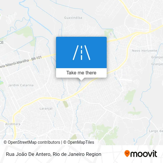 Rua João De Antero map