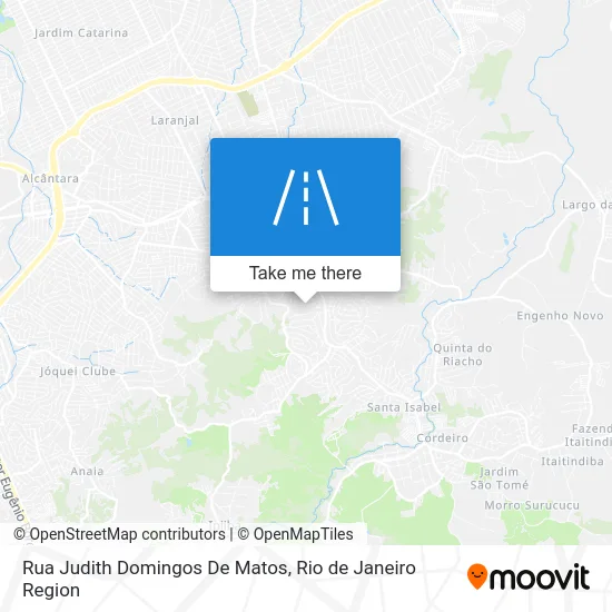 Rua Judith Domingos De Matos map