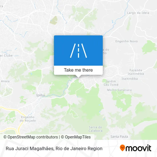 Rua Juraci Magalhães map