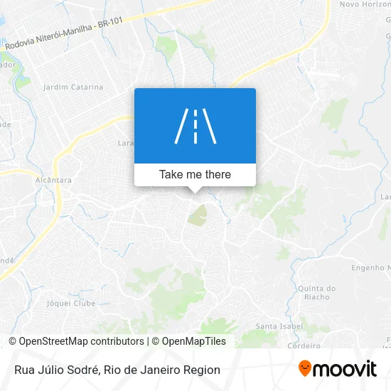 Rua Júlio Sodré map