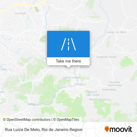 Rua Luiza De Melo map