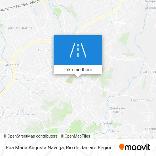 Rua Maria Augusta Navega map
