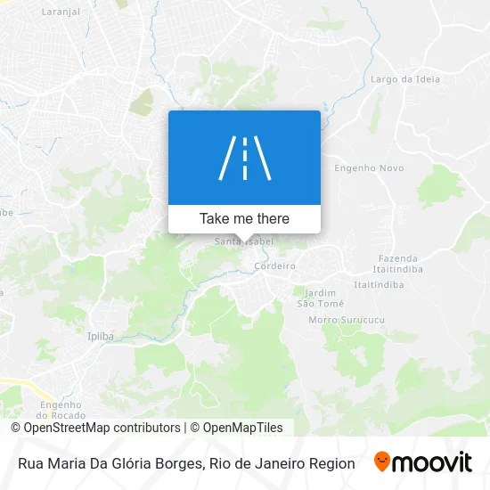 Rua Maria Da Glória Borges map