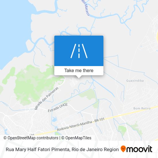 Rua Mary Half Fatori Pimenta map
