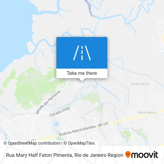 Rua Mary Half Fatori Pimenta map