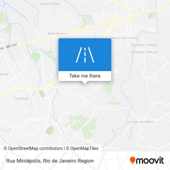 Rua Miniápolis map