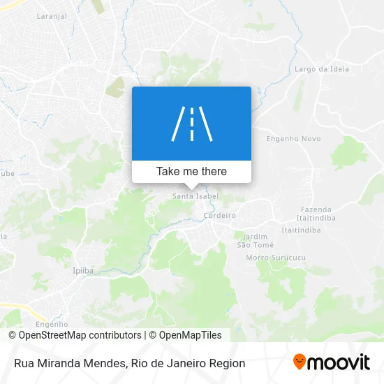 Rua Miranda Mendes map