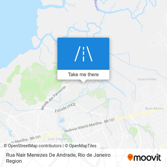 Rua Nair Menezes De Andrade map
