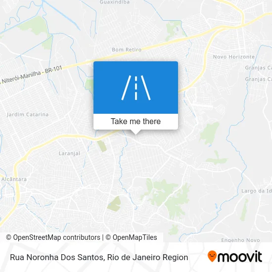 Rua Noronha Dos Santos map
