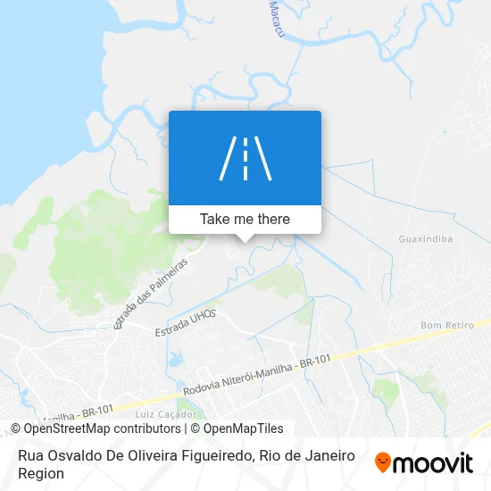 Rua Osvaldo De Oliveira Figueiredo map