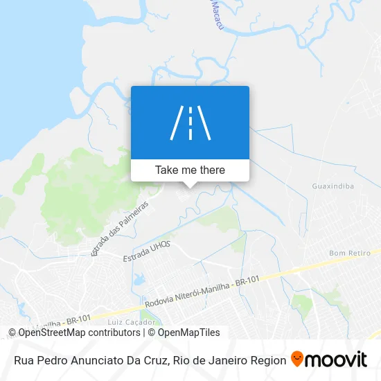 Rua Pedro Anunciato Da Cruz map