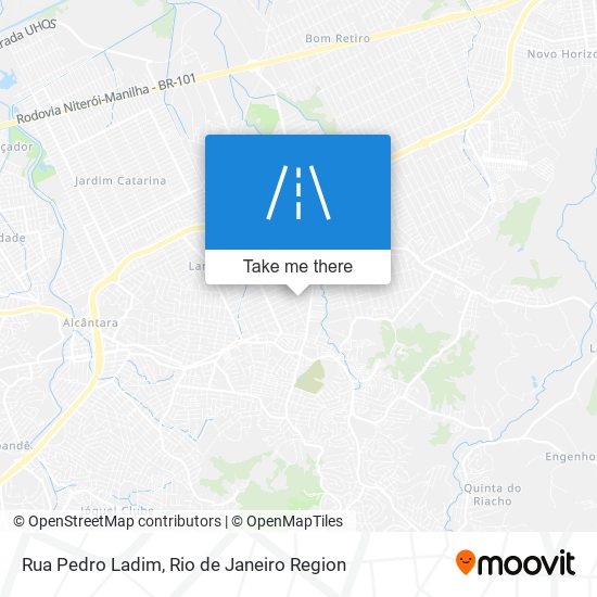 Rua Pedro Ladim map