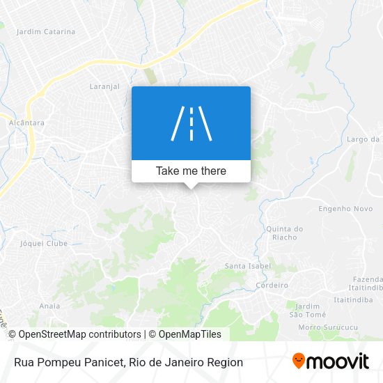 Rua Pompeu Panicet map