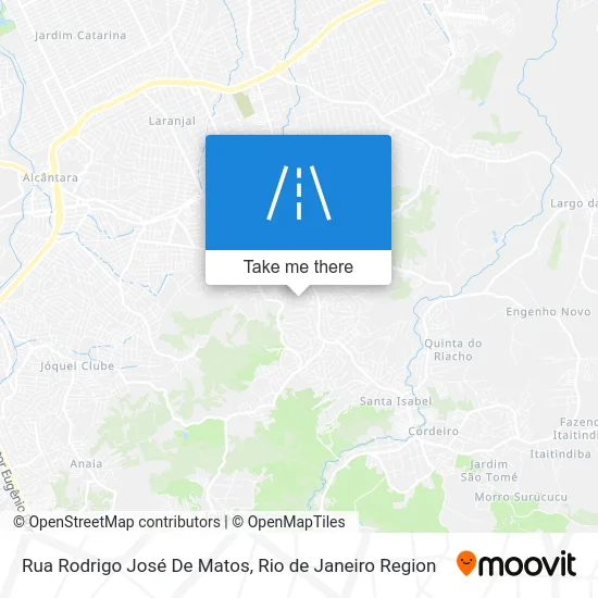 Rua Rodrigo José De Matos map