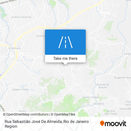 Rua Sebastião José De Almeida map
