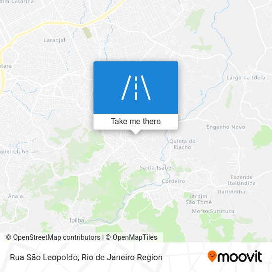 Rua São Leopoldo map
