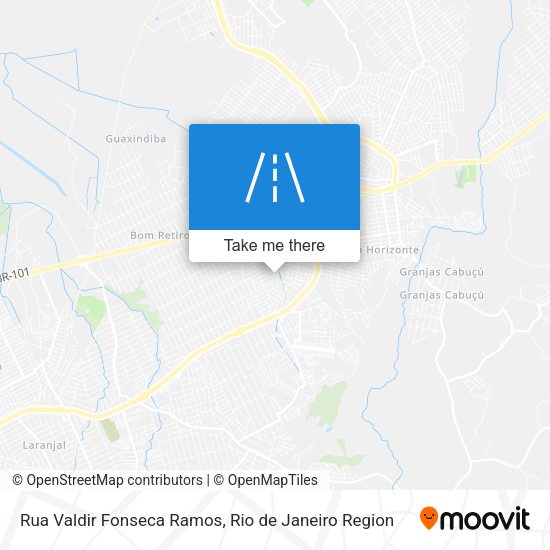 Rua Valdir Fonseca Ramos map