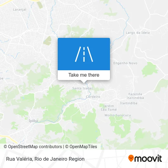 Rua Valéria map