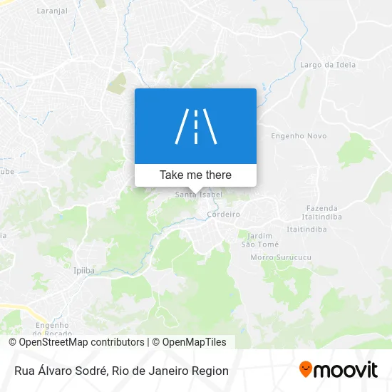 Rua Álvaro Sodré map