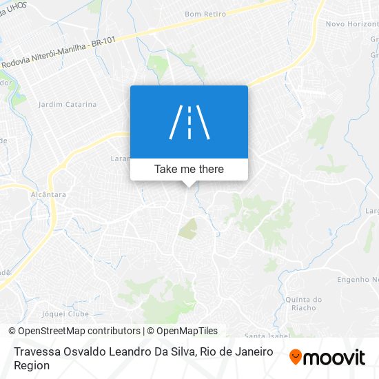 Travessa Osvaldo Leandro Da Silva map