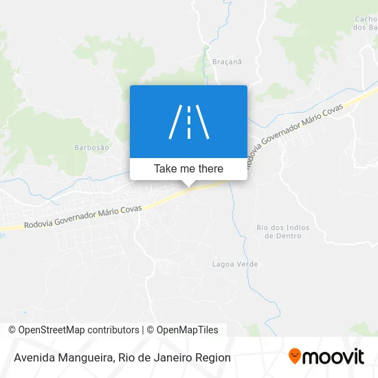 Avenida Mangueira map