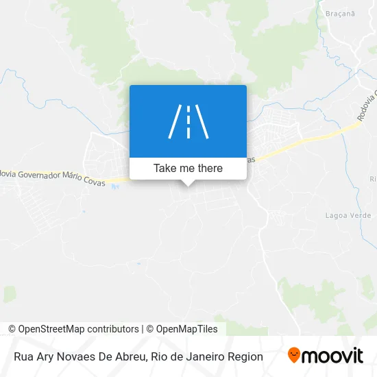 Rua Ary Novaes De Abreu map