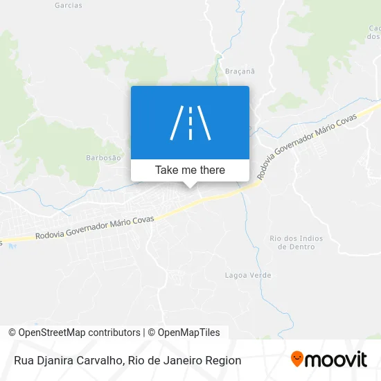 Rua Djanira Carvalho map