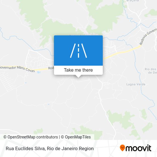 Rua Euclides Silva map