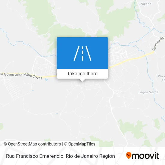 Rua Francisco Emerencio map